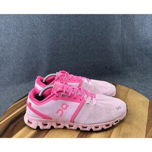 On Cloud X Shoes Womens 8.5 Hot Pink CloudTec Athletic Running Swiss 40.99704